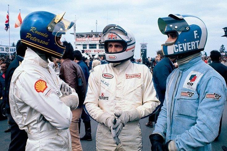 Ronnie Peterson, Derek Bell and Francois Cevert.
