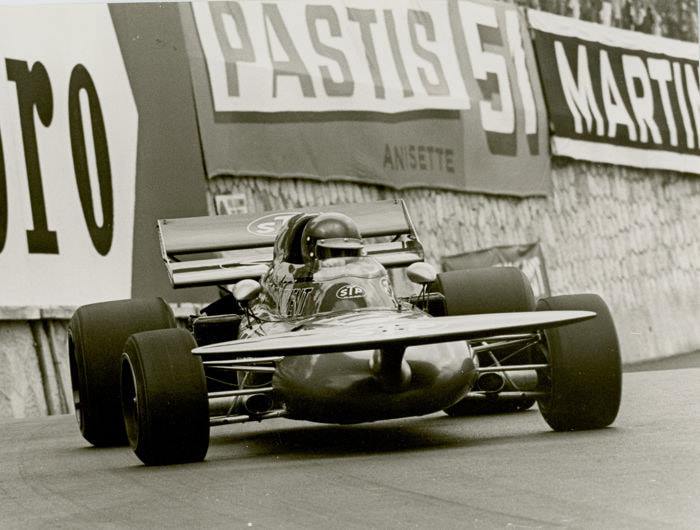 Ronnie Peterson, March 711, in Monaco in 1971.