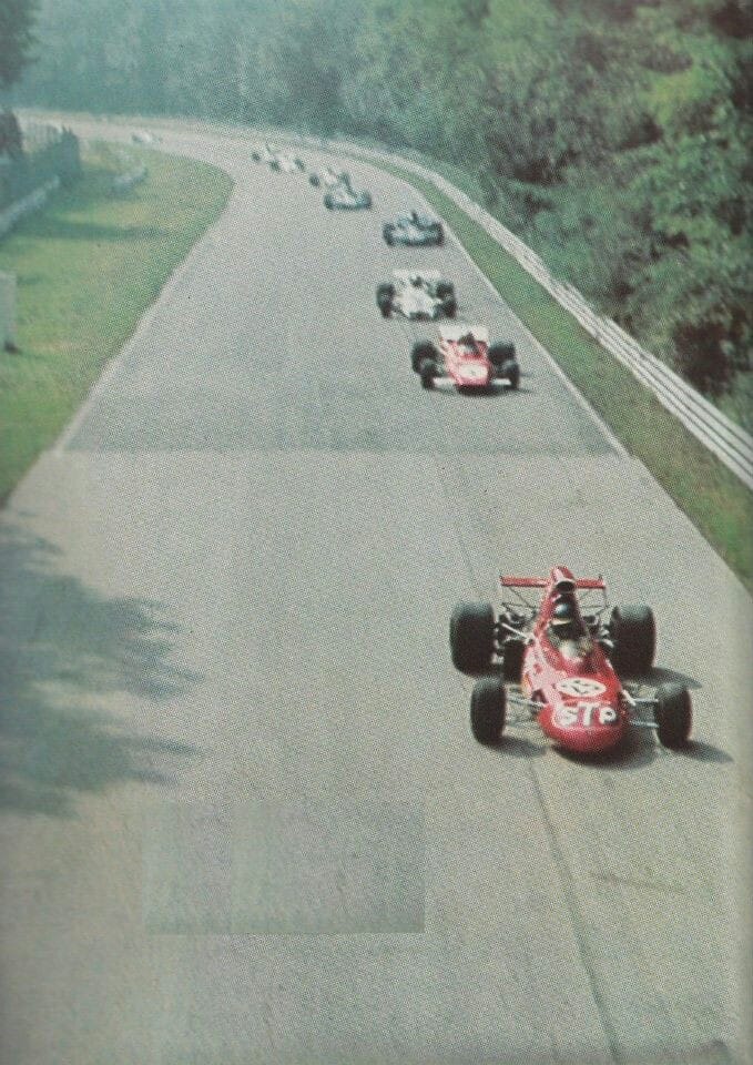 Italian Grand Prix at Monza in 1971.