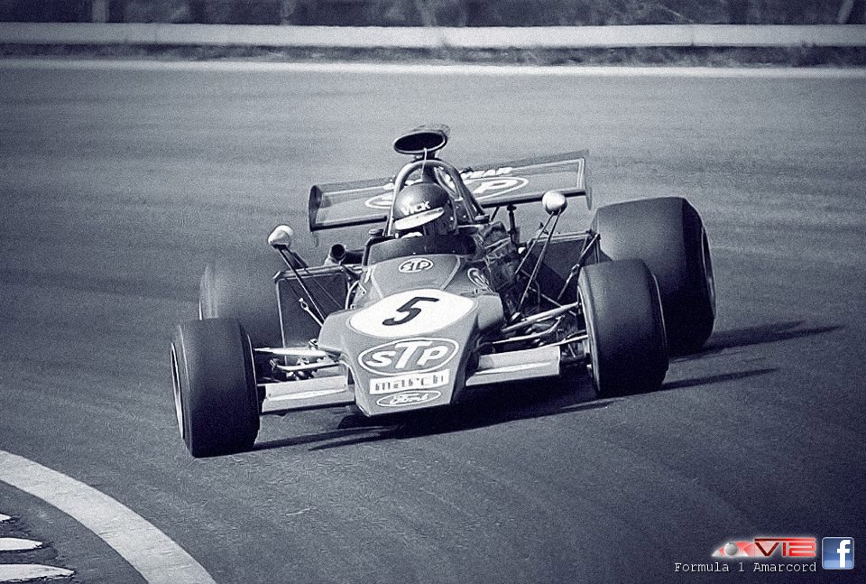 Ronnie Peterson, March Ford, at the Austrian GP at Osterreichring on 13 August 1972.