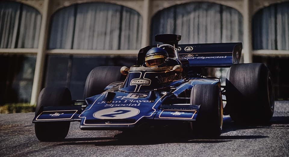 Ronnie Peterson at Monaco in 1973.