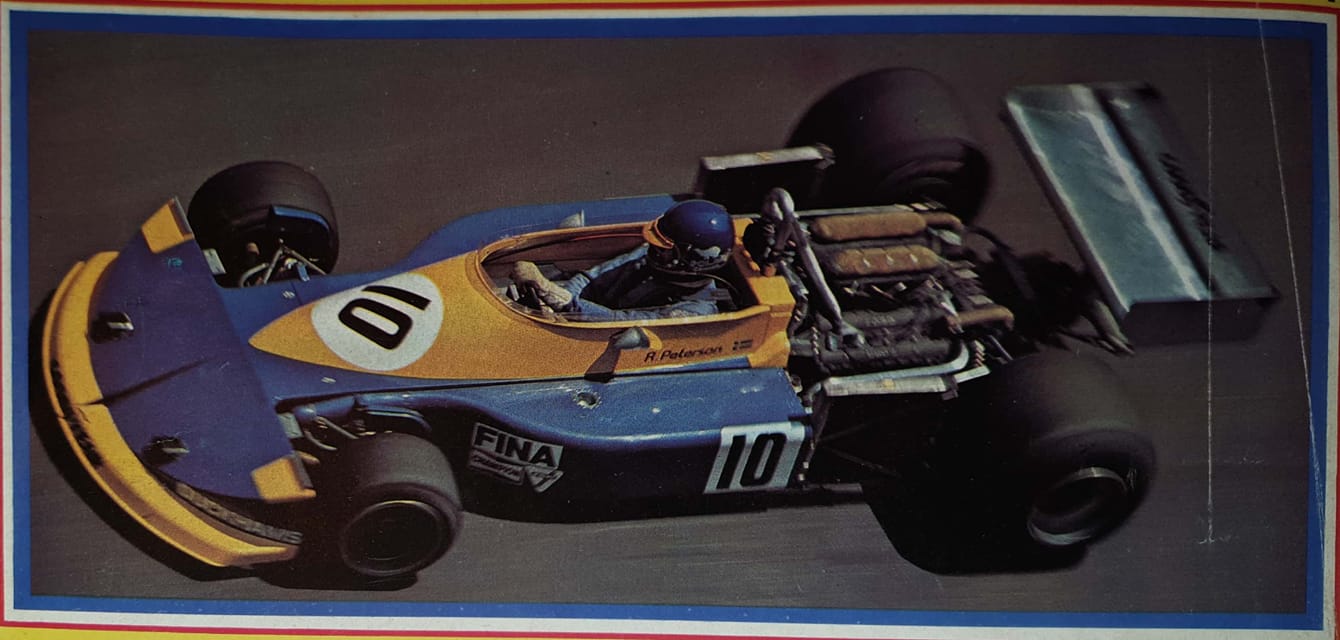 Ronnie Peterson, March 761, in 1976.