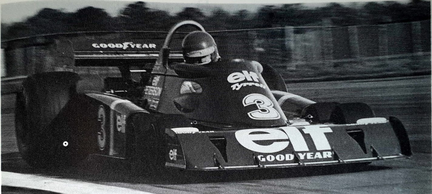 Tyrrell P34, first test.