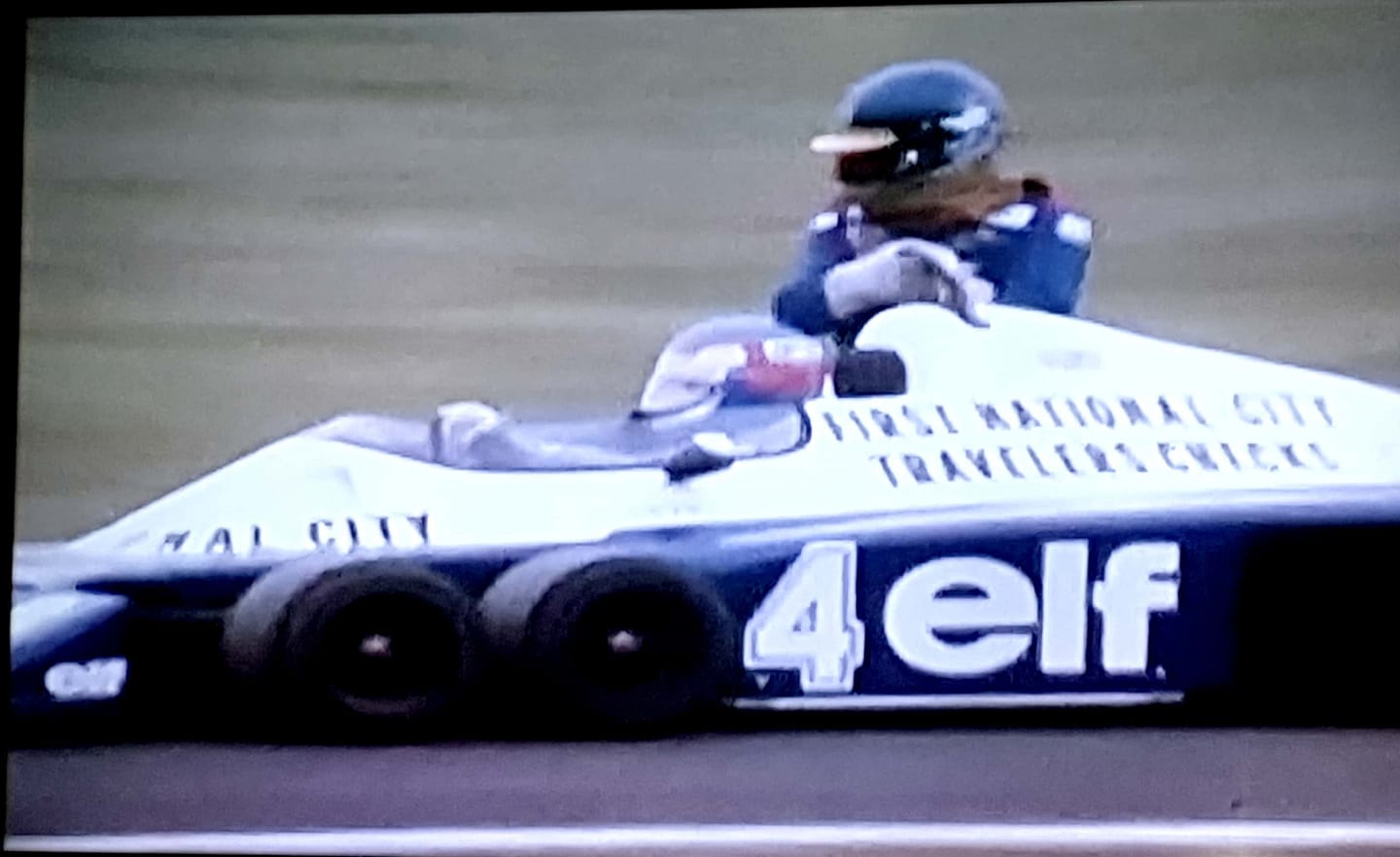 Tyrrell in 1977.