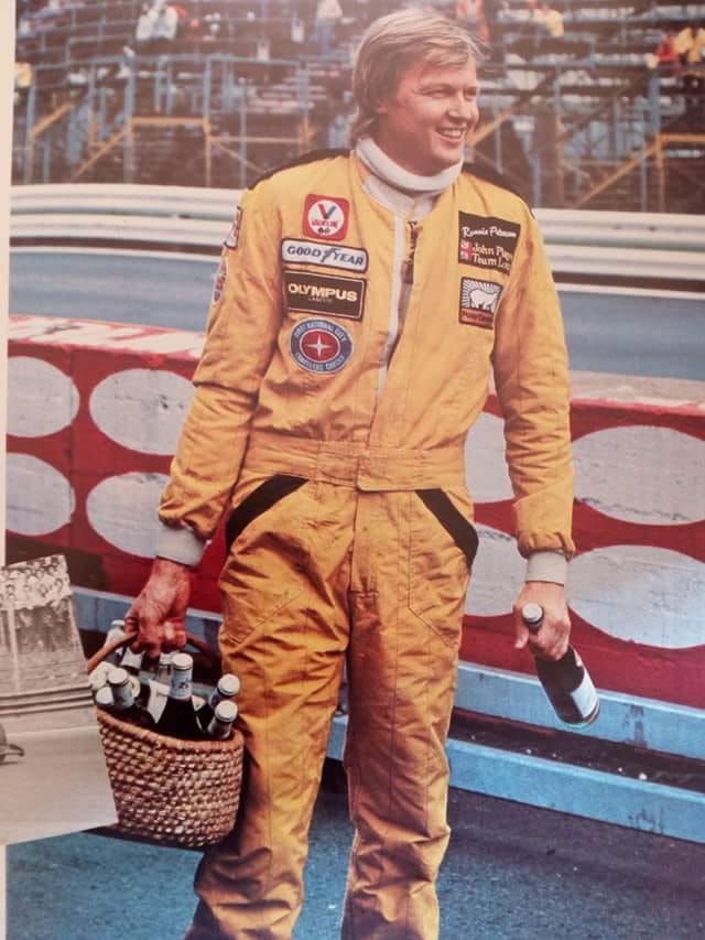 Ronnie Peterson and … some bottles.