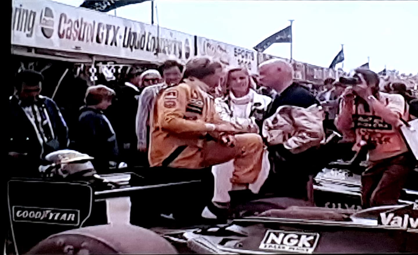 Ronnie Peterson and Gunnar Nilsson in 1978.