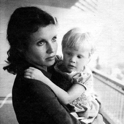 Barbro with her daughter