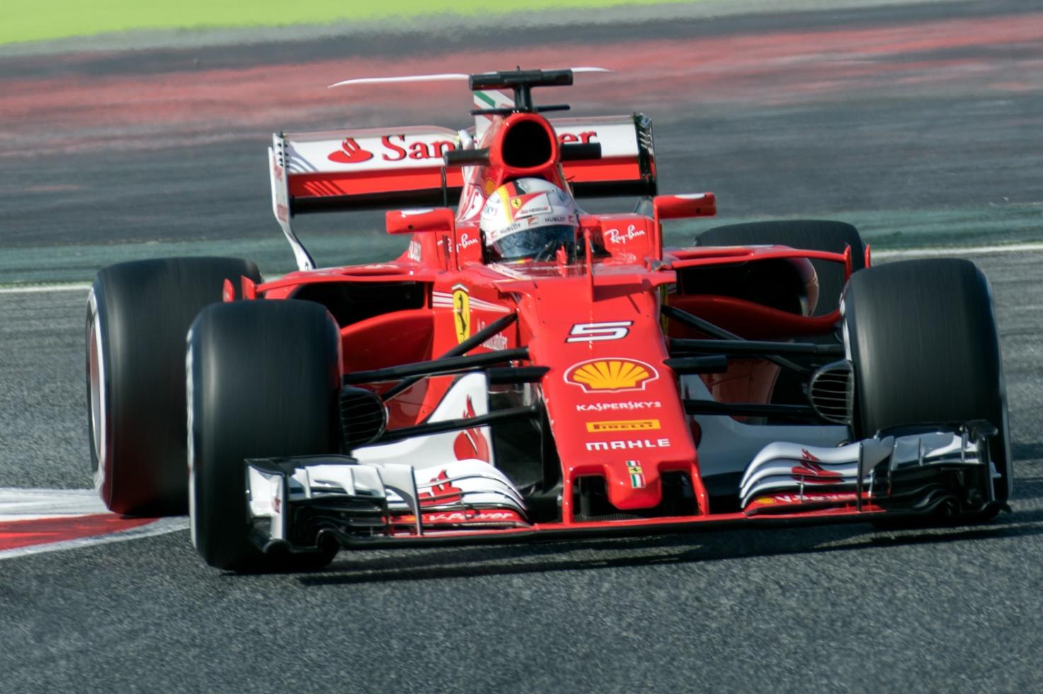 Sebastian Vettel, Spain 2017.