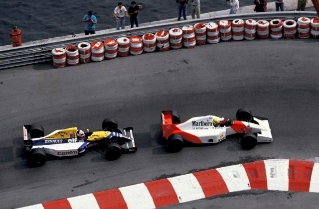 Two Formula 1 cars