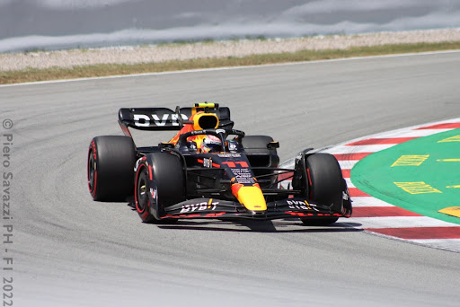 Sergio Perez in Red Bull Formula 1 car
