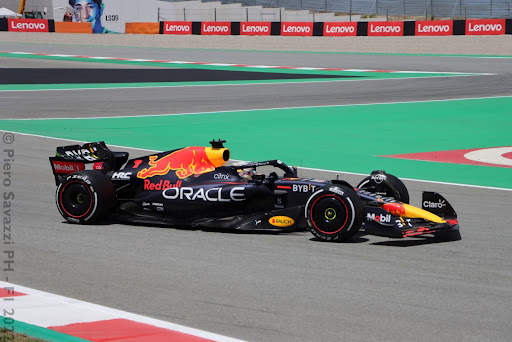 Max Verstappen in Red Bull Formula 1 car