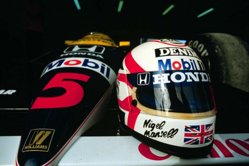 Nigel Mansell's Williams.