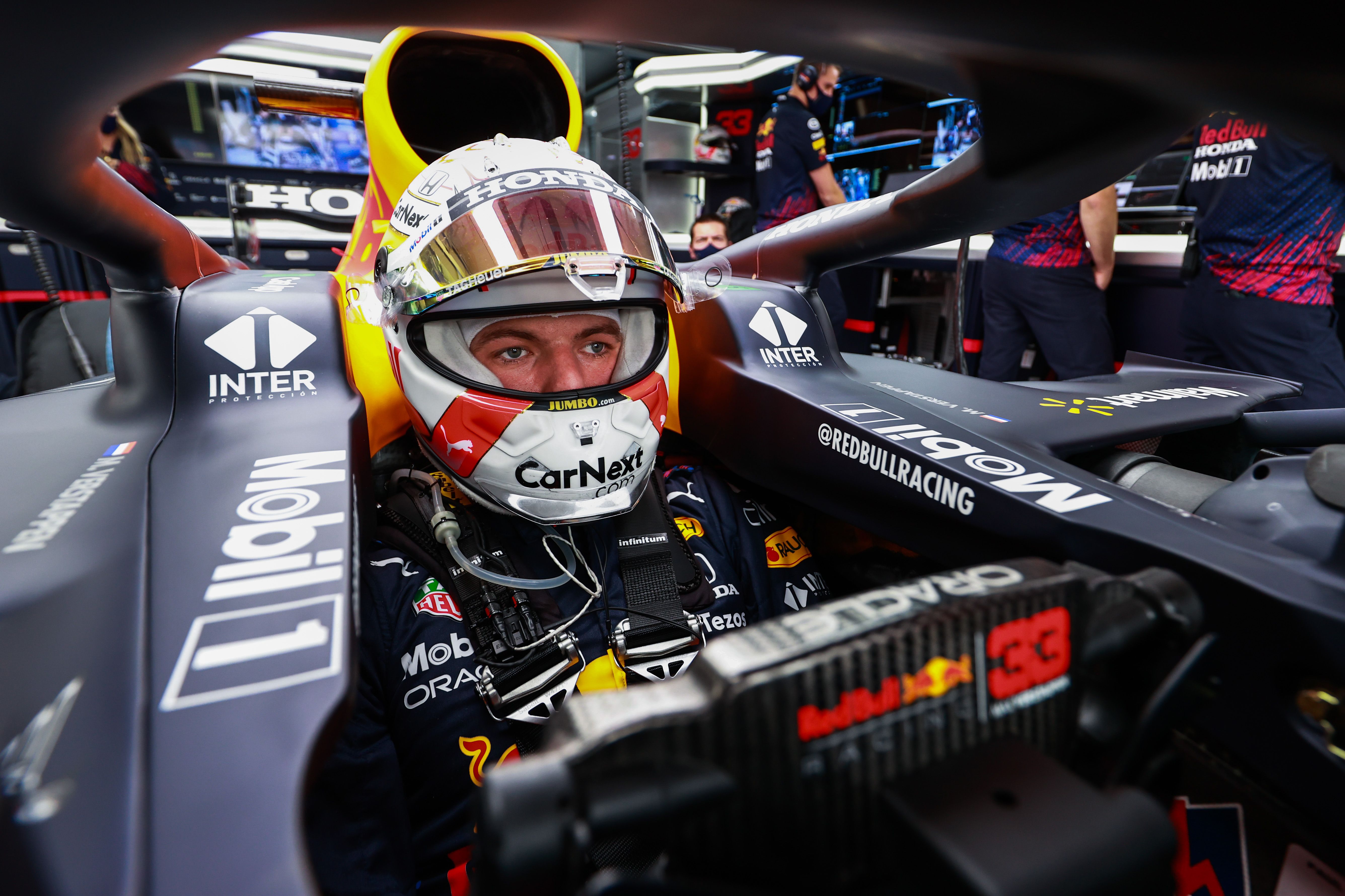 Max Verstappen, Red Bull Honda.
