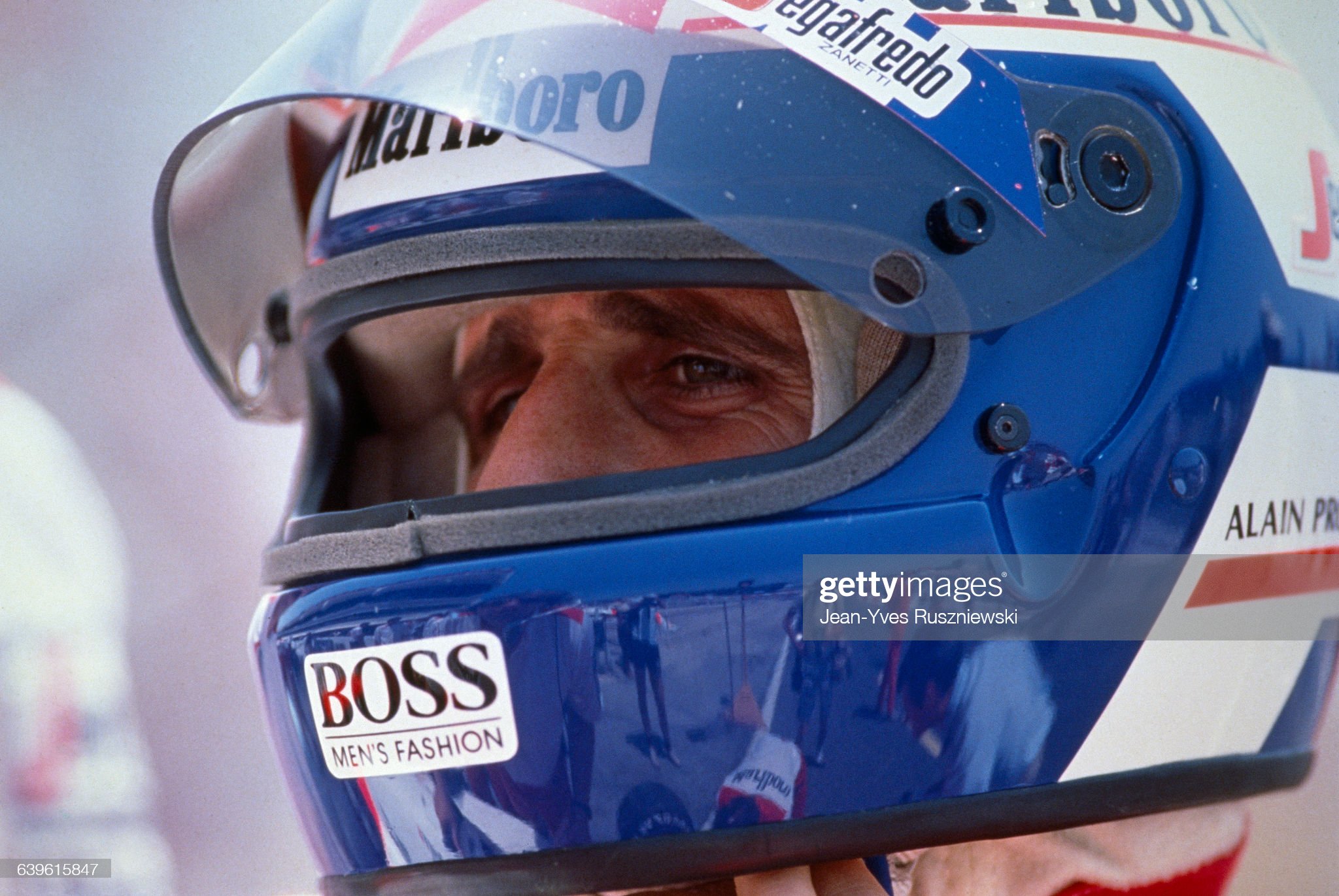 Alain Prost, McLaren-Honda, in 1989. 