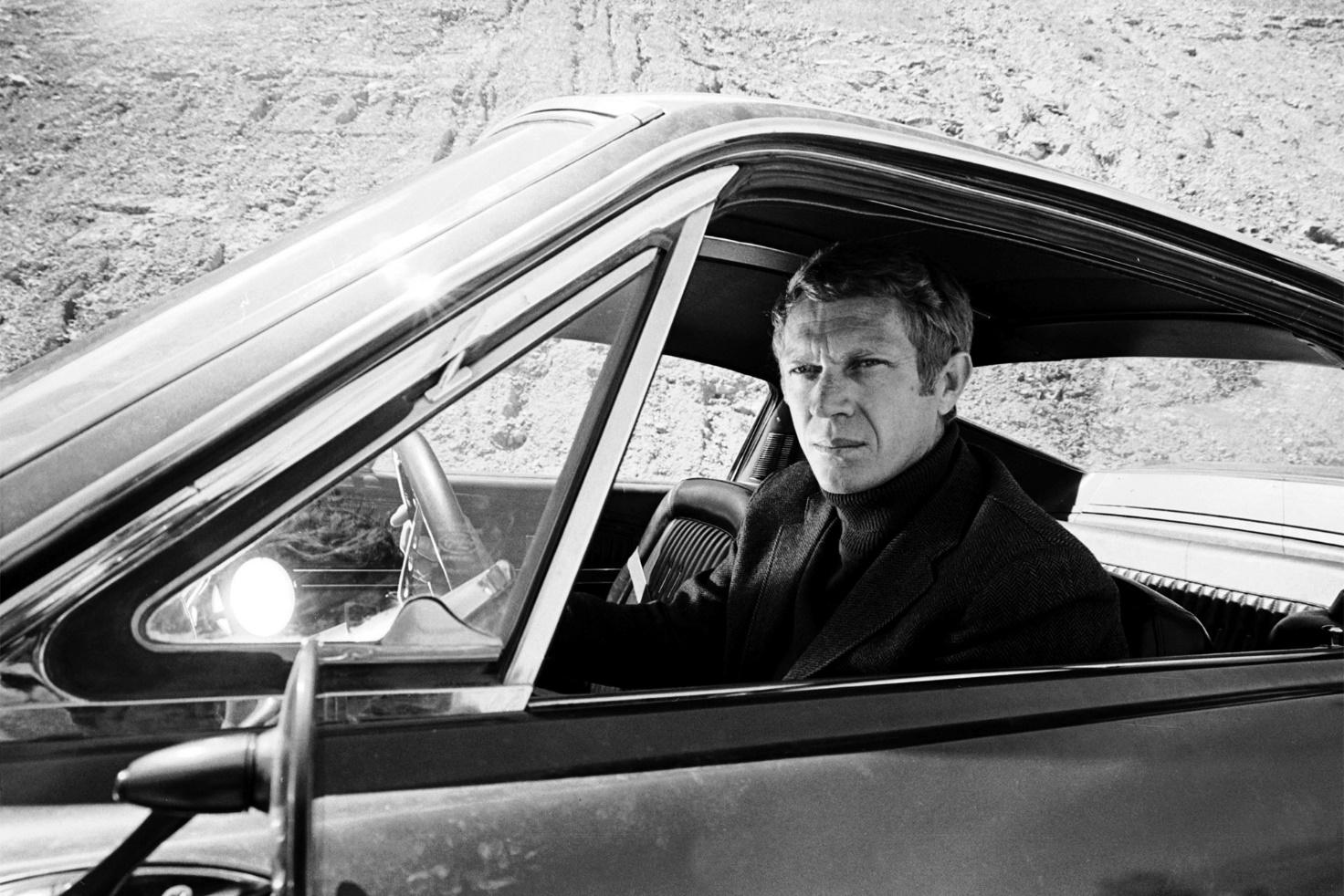 Steve McQueen in Bullitt, 1968.