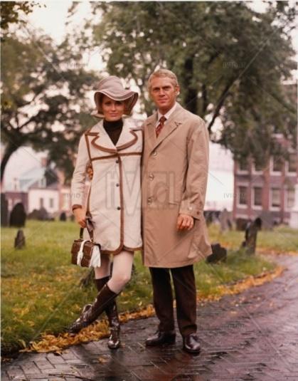 Faye Dunaway and Steve McQueen in The Thomas Crown Affair.