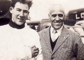 Stirling Moss and Tazio Nuvolari.