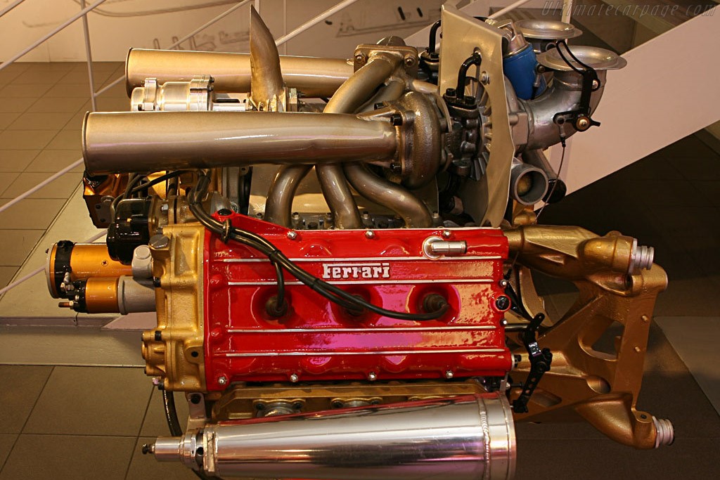 Ferrari 126 CK engine.