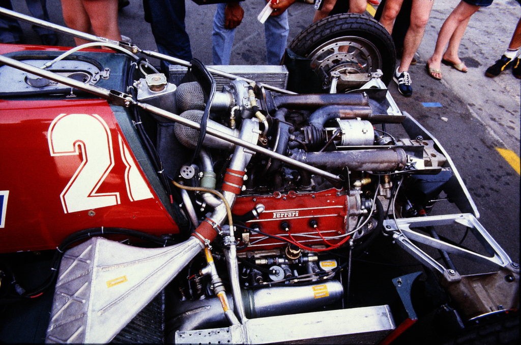Ferrari 126 C2B, Great Britain 1983. 