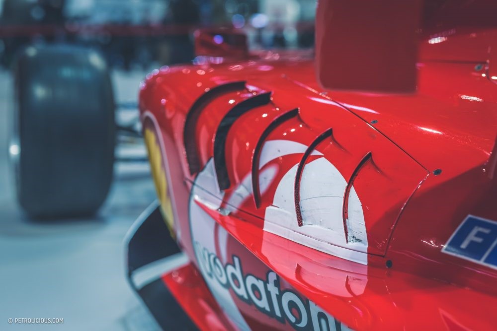 Particulars of the Ferrari F2004.