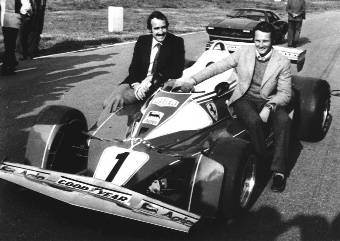 Niki Lauda and Clay Regazzoni.