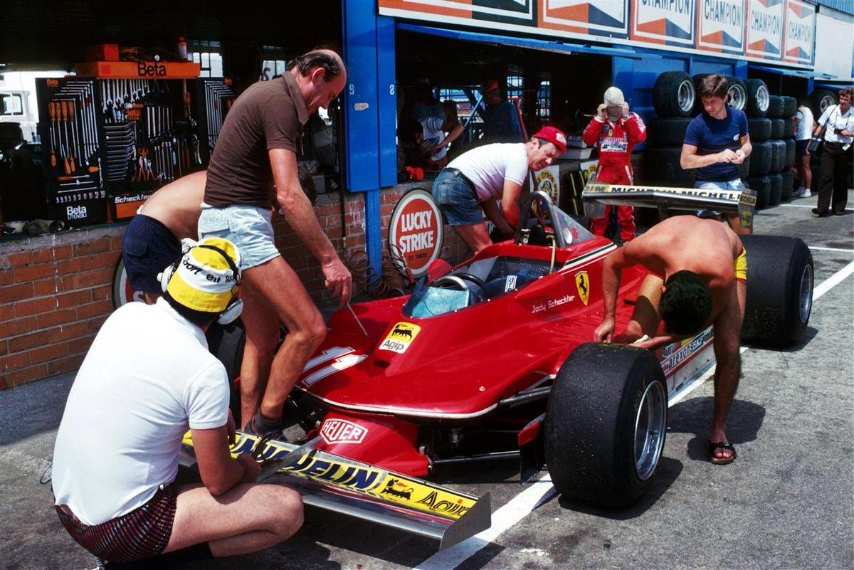 Ferrari 312 T4 n°11 Jody Scheckter (2nd) - South African Grand Prix 1979.