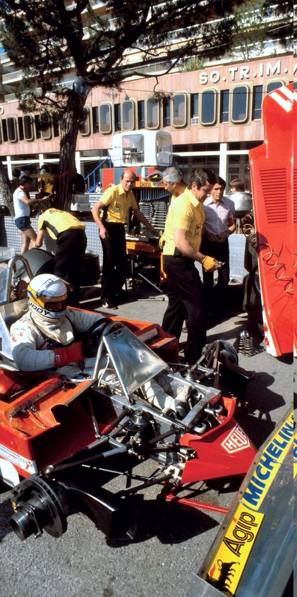Jody Scheckter, Monaco GP 1979, Ferrari 312 T4.