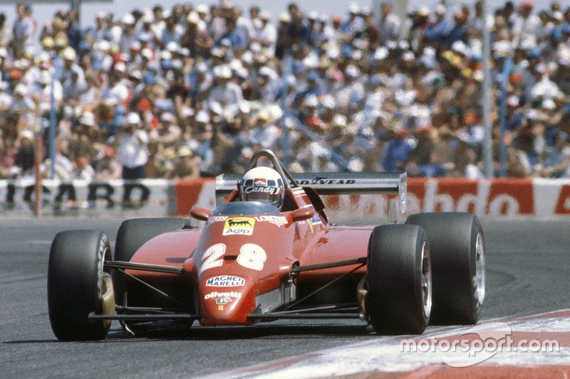 1982 French Grand Prix, Didier Pironi, Ferrari 126 C2.