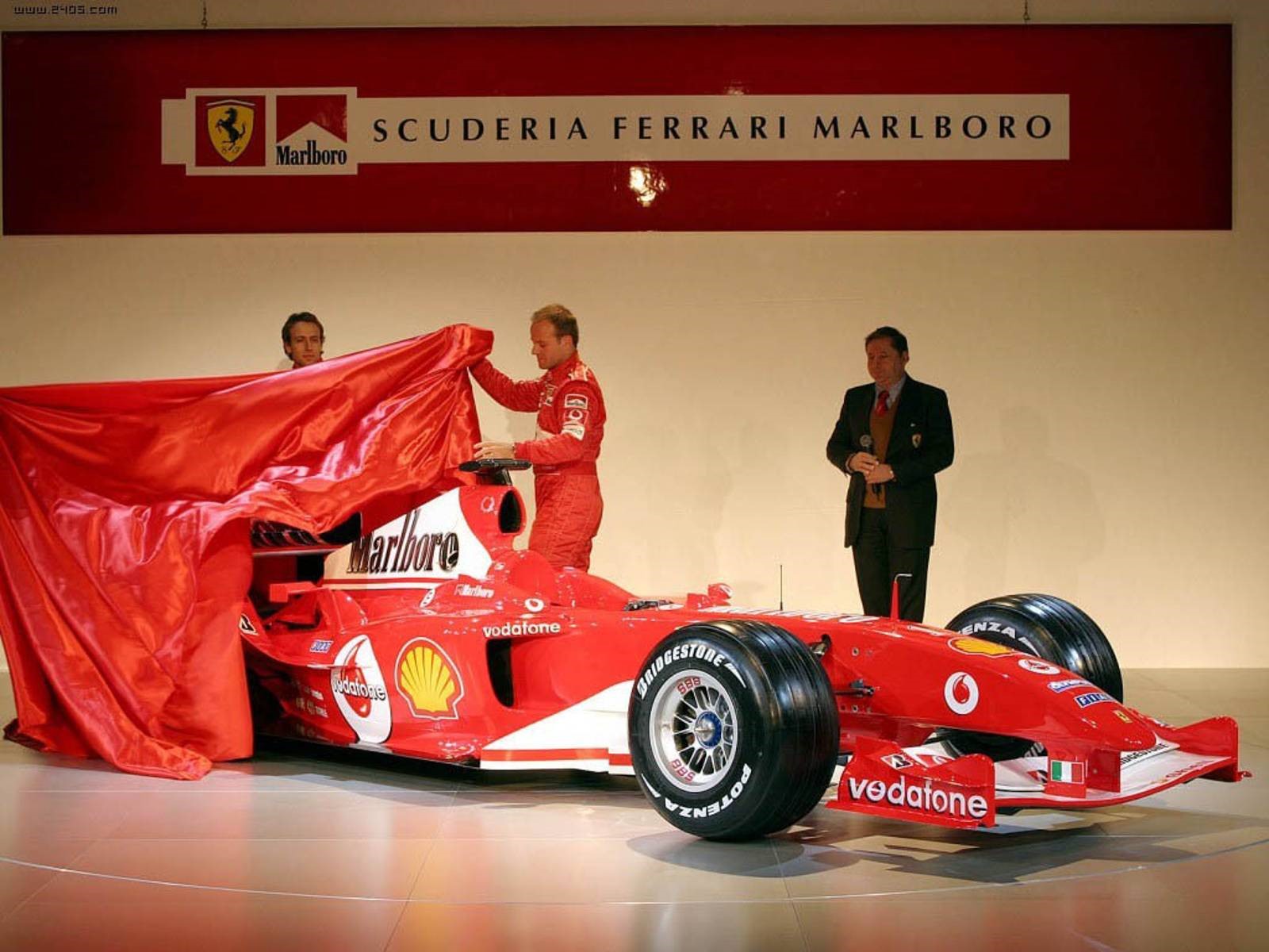 Ferrari F2004.
