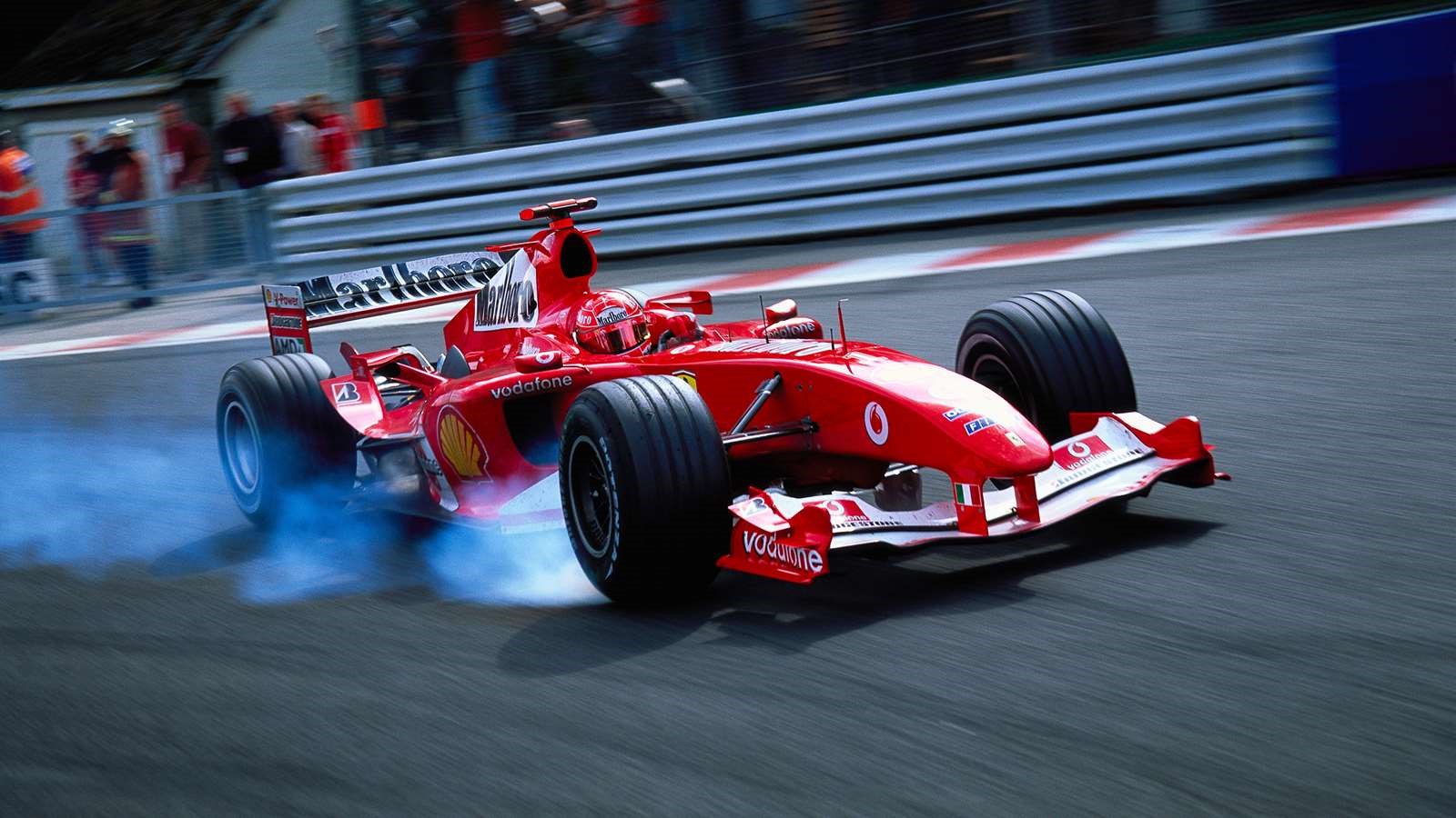 F1 2004 Spa, Michael Schumacher. 
