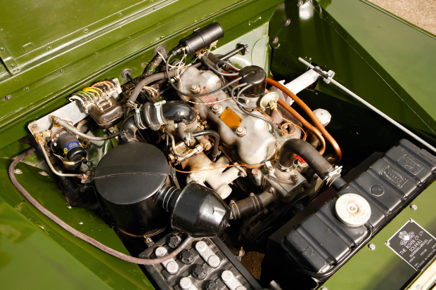 Land Rover engine.