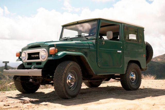 This 40-year-old Toyota Land Cruiser has covered just 5000 miles.