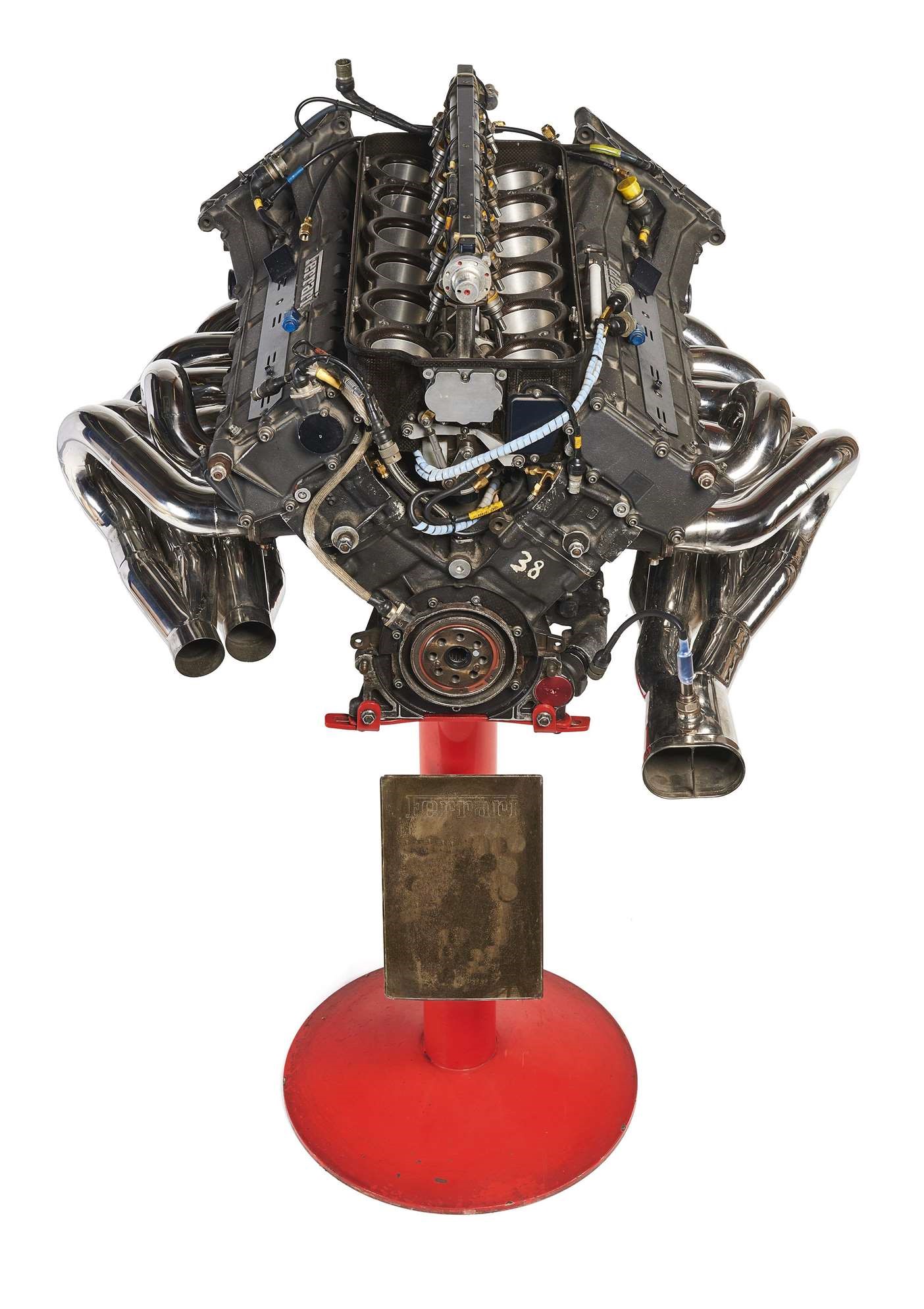 A Ferrari F1 engine.
