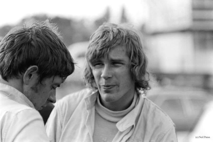 David Purley and James Hunt.