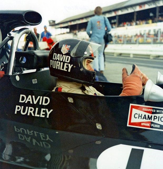 David Purley at German GP in 1973.