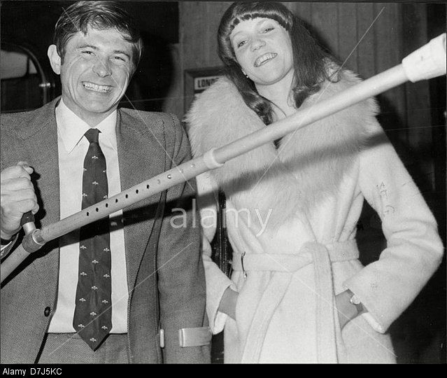 David Purley and his second wife Gail Ward.