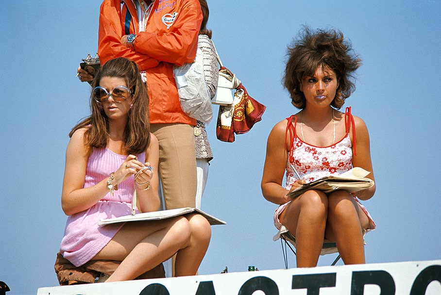 Formula 1, 21.06.1970, Zandvoort, girls. 