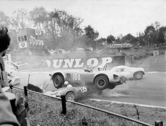 This photo by Trevor Legate that he captured at Brands Hatch in October 1967 shows that roll bars aren’t just for rolling. 