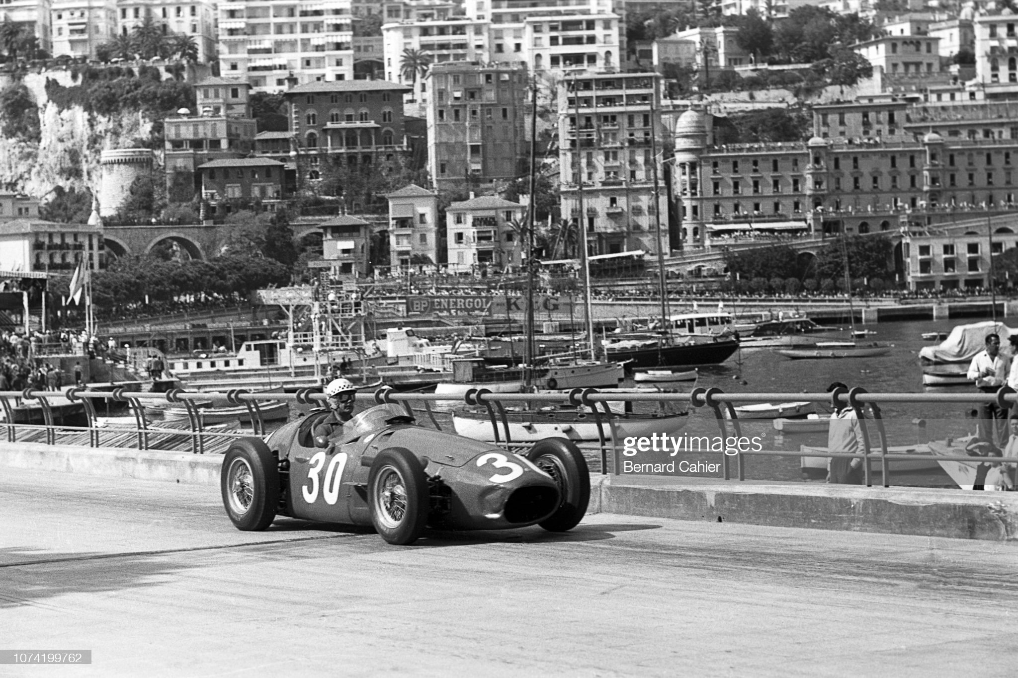 Jean Behra, Maserati 250F, Grand Prix of Monaco.