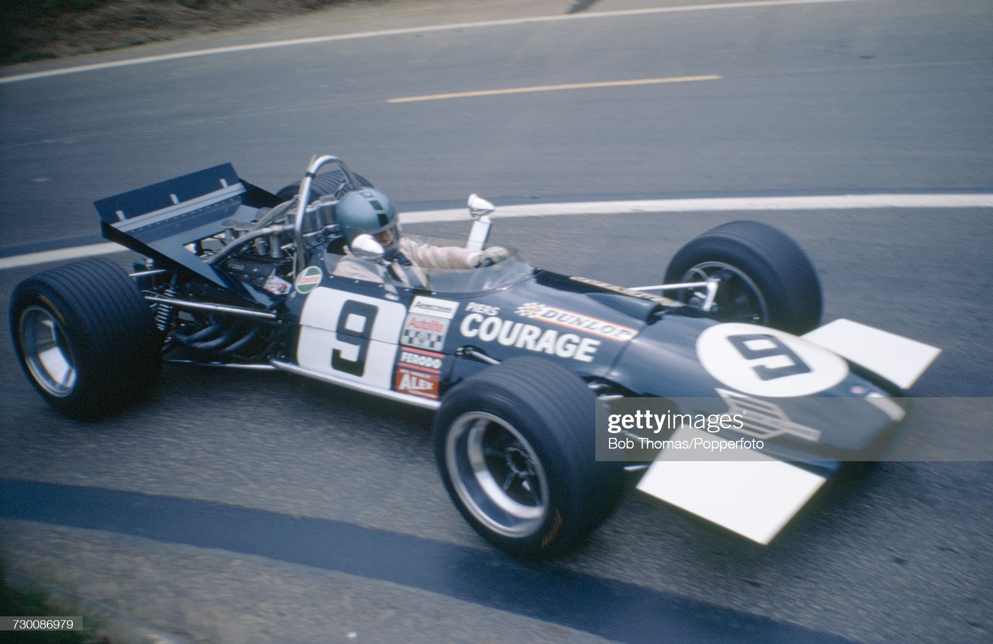 Piers Courage drives the n.9 Frank Williams Racing Cars Brabham BT26A Ford Cosworth DFV 3.0 V8.