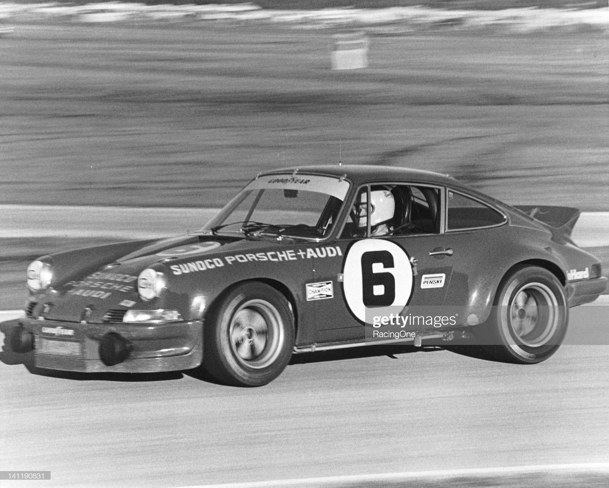 Mark Donohue and George Follmer co-drove Roger Penske’s Porsche Carrera RSR 911 in the 24 Hours of Daytona.