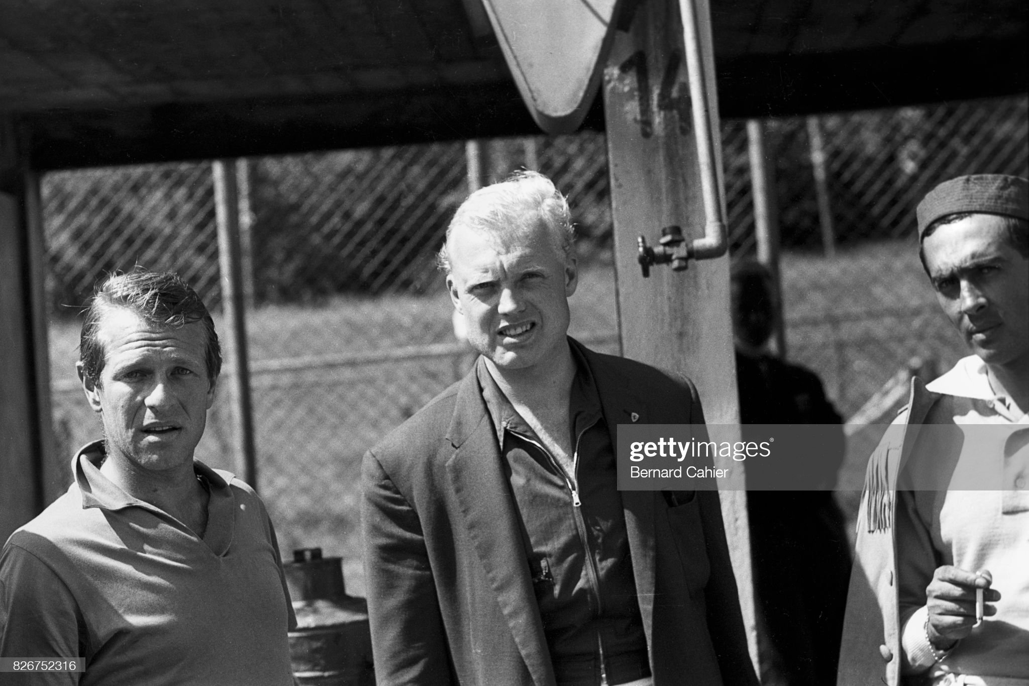 Peter Collins, Mike Hawthorn and Luigi Musso, Grand Prix of Germany, Nurburgring, 04 August 1957. 