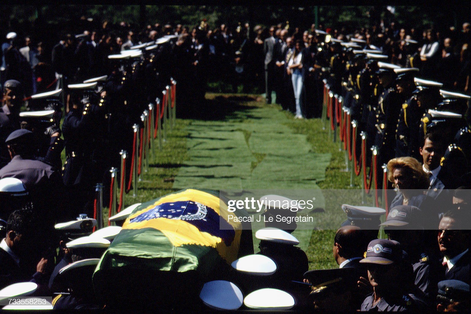 Funeral of Ayrton Senna.