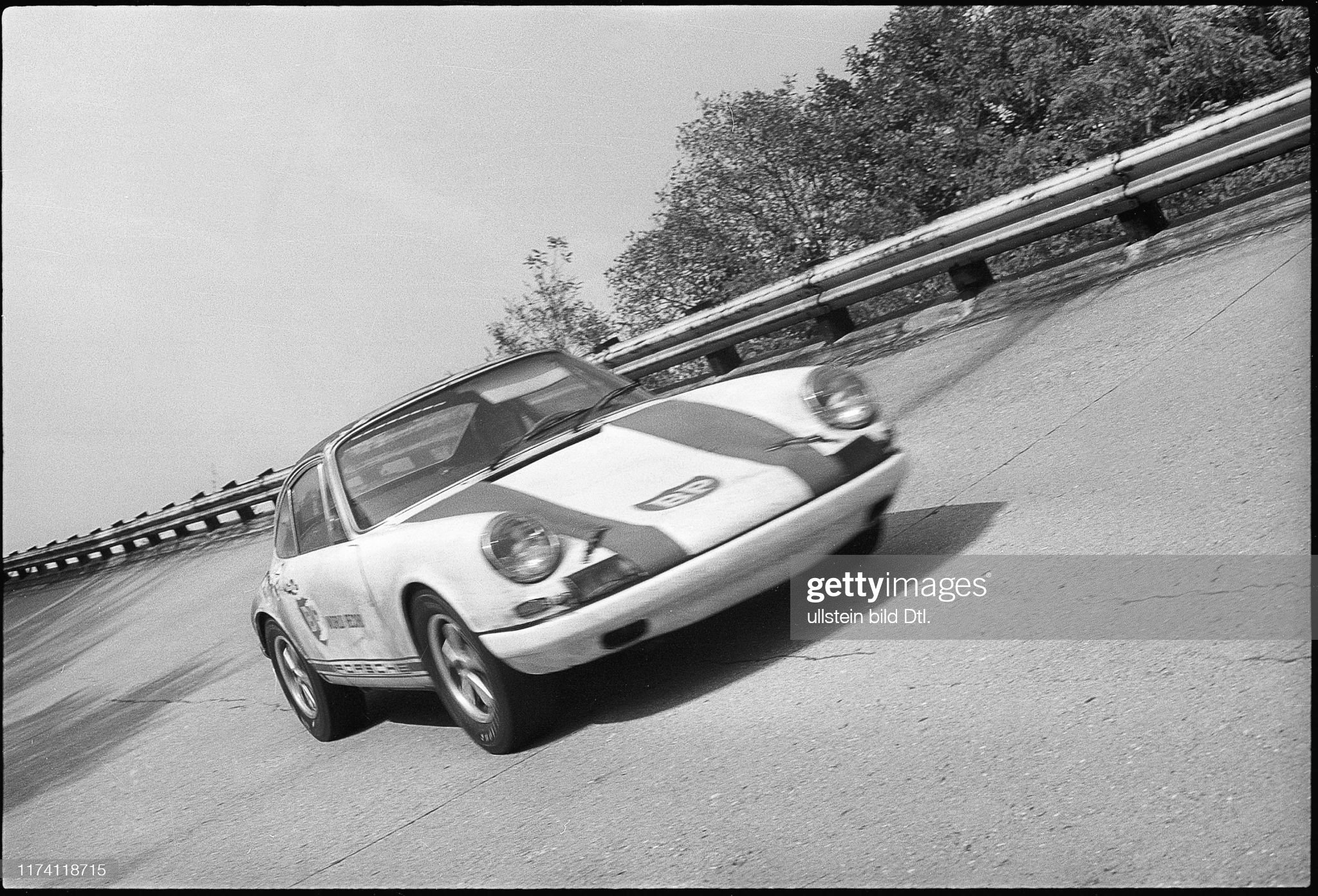 Jo Siffert driving a Porsche.