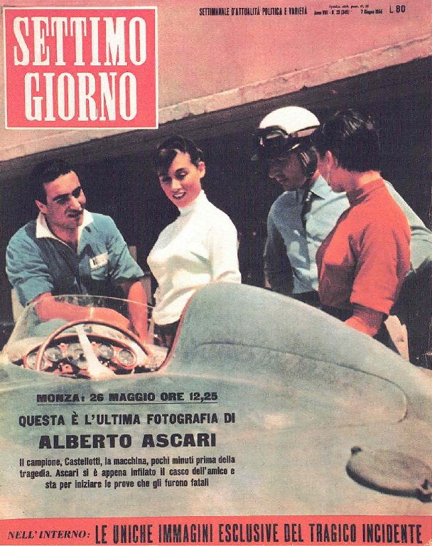 The June 07, 1955 cover of ‘Settimo giorno’ magazine.