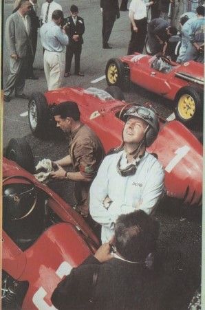 Von Trips, Ferrari, in 1960.