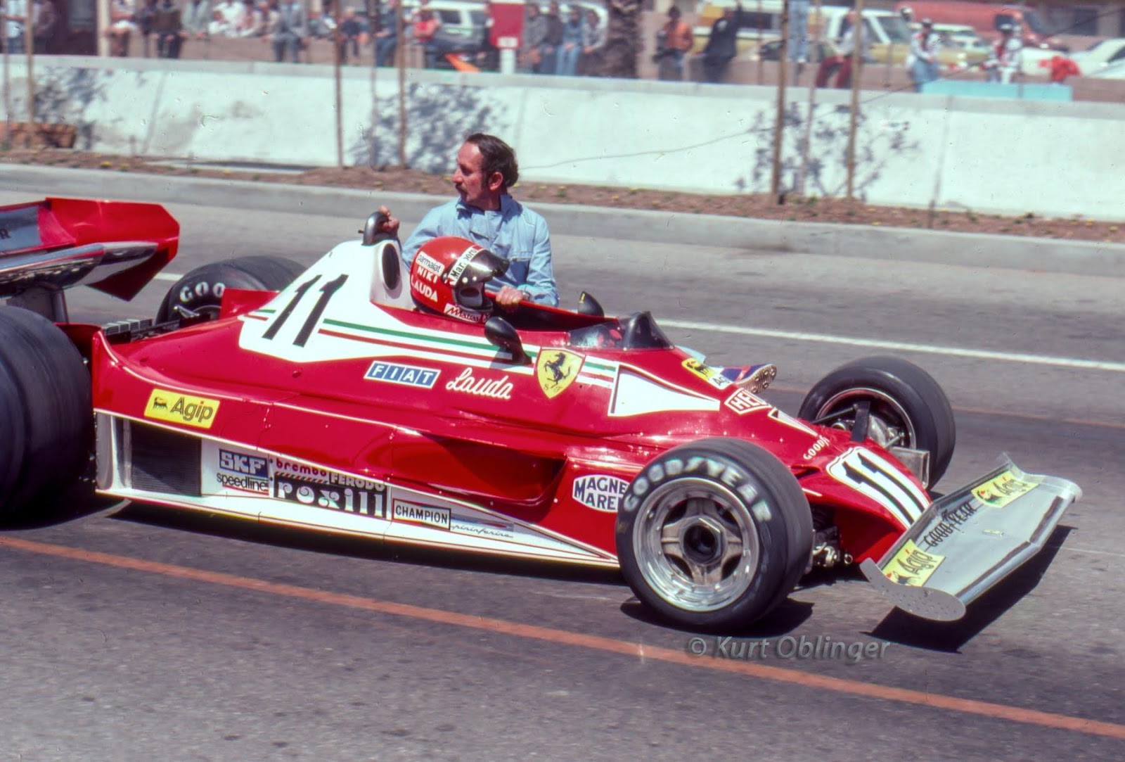 Ermanno Cuoghi and Niki Lauda.