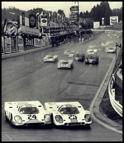 Porsche 917 1970, 1000 km of Spa Francorchamps, Jo Siffert fighting with Pedro Rodriguez.
