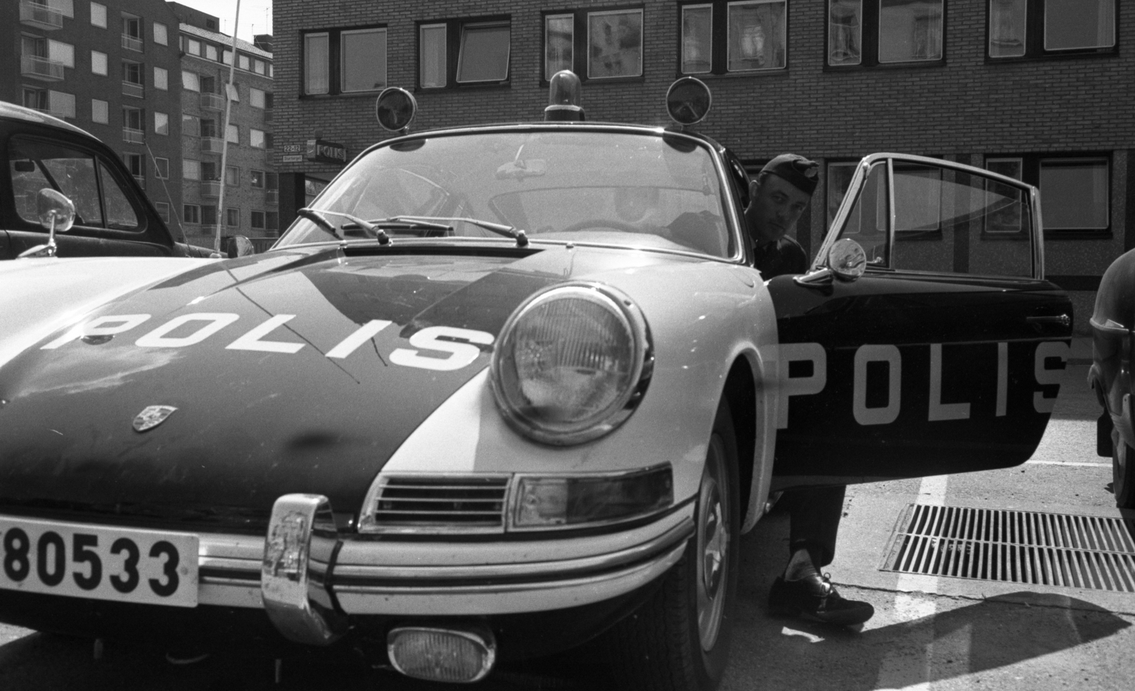 Porsche 912, Swedish police, 1966.