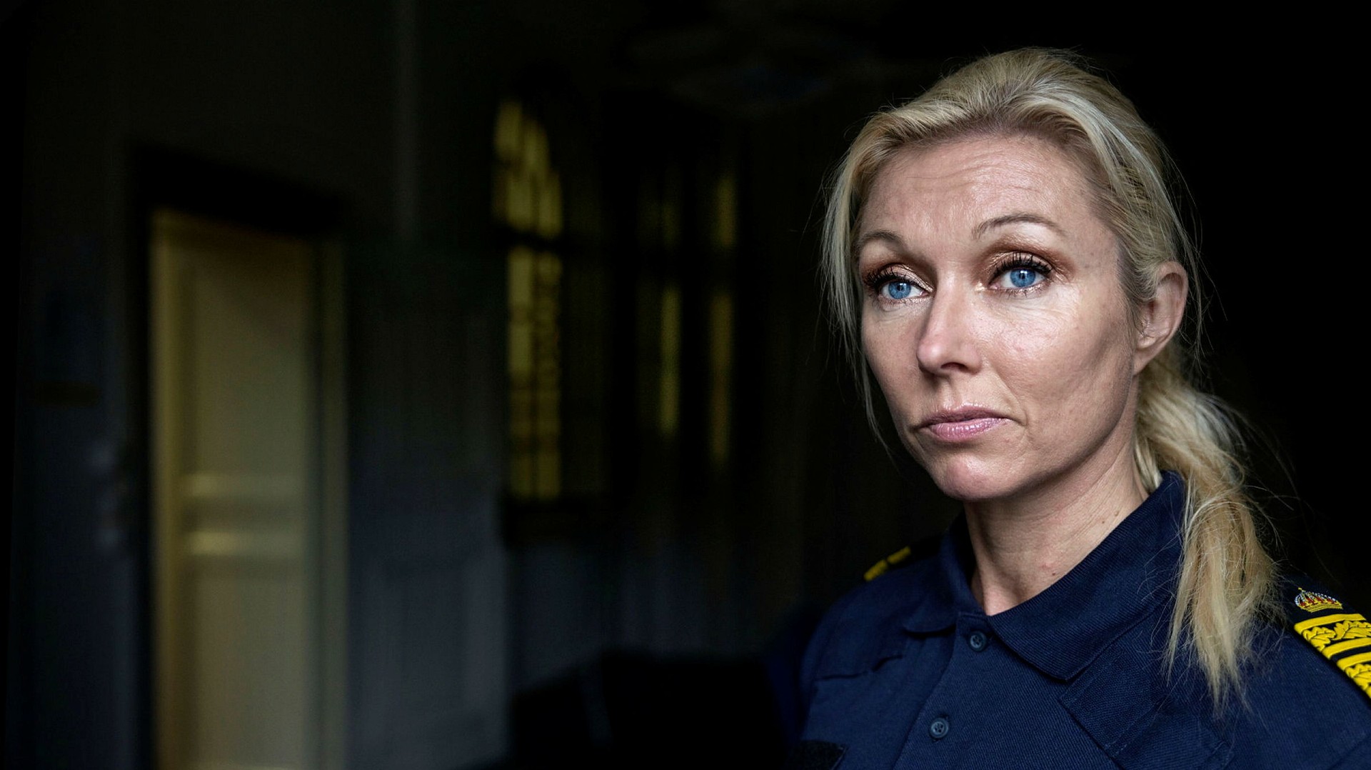 The chief of Swedish Police Linda Hansson Staaf on January 31, 2022.